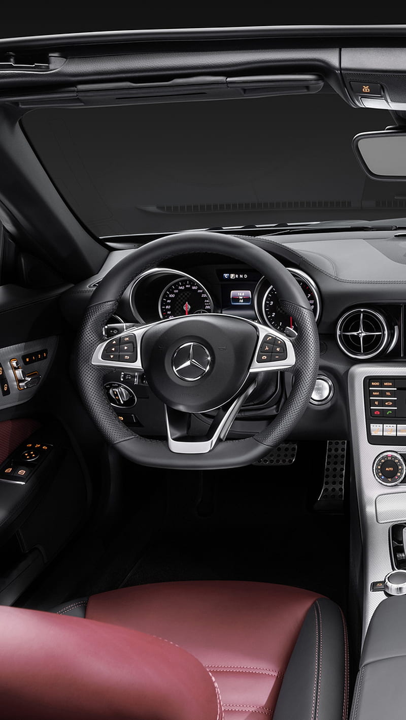 Inside Mercedes, car, luxury, HD phone wallpaper