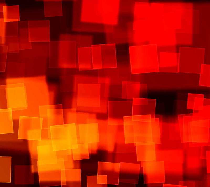 Square Variate Fire, abstract, matjulski, HD wallpaper