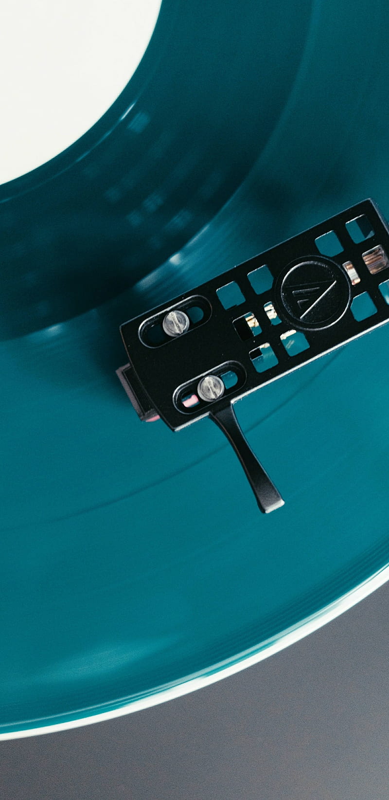 Vinyl, blue, music, player, record, vintage, HD phone wallpaper