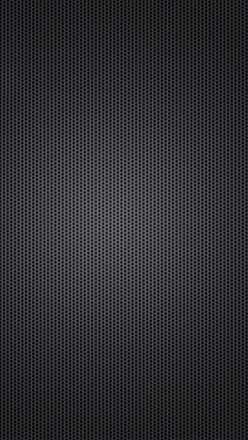 Perforated Metal, black, dark, HD phone wallpaper