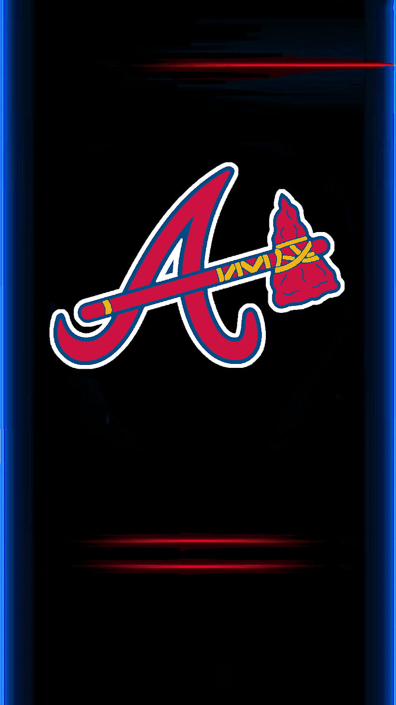 Braves Edge, atlanta, baseball, mlb, HD phone wallpaper