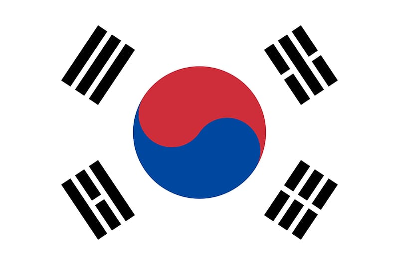 Flag of South Korea, korea, red, unity, blue, asia, south, HD wallpaper