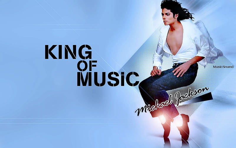 KING OF MUSIC !, king, michael jackson, music, singer, icon, HD wallpaper