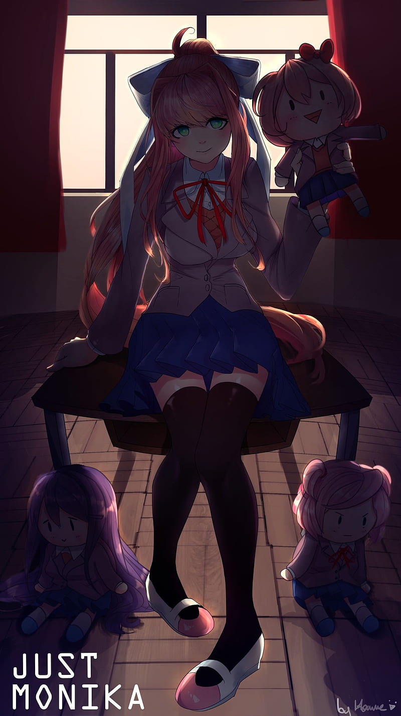 DDLC mobile wallpapers cuz i'm bored  Literature club, Literature, Dc  comics wallpaper