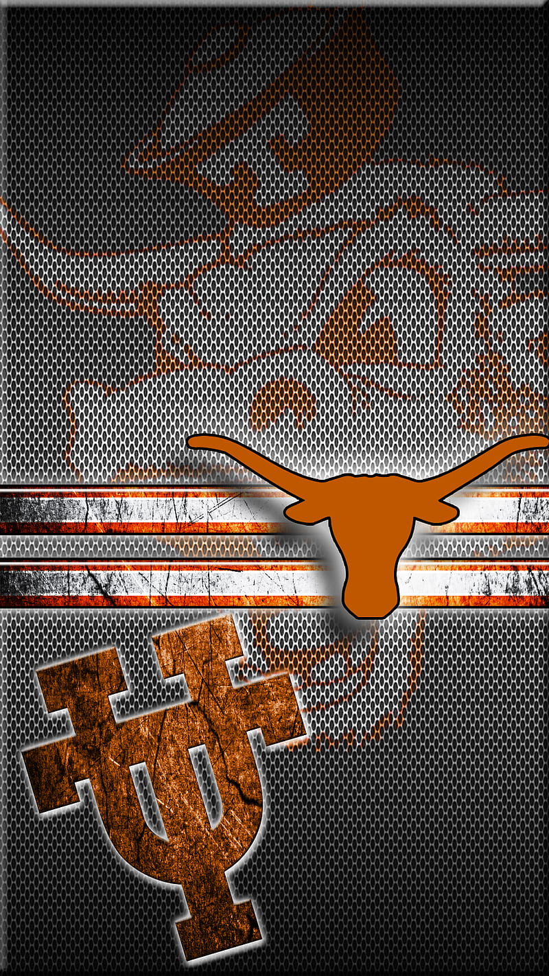 Texas Longhorns orange background American football team Texas Longhorns  emblem NCAA Texas USA American football Texas Longhorns logo HD  wallpaper  Pxfuel