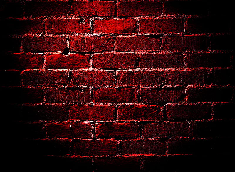 Red Brick Wall, abstract color, HD wallpaper | Peakpx