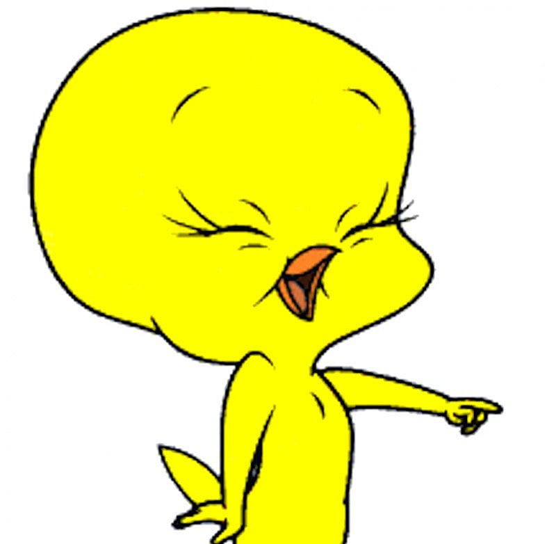 Tweety bird haha!!, yellow, laughing, HD wallpaper | Peakpx