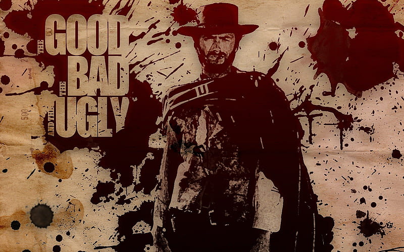 The Good, the Bad and the Ugly, The Good, Clint Eastwood, the Bad, the Ugly, HD wallpaper