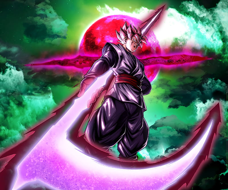 Dragon Ball, Dragon Ball Super, Black Goku, Super Saiyan God, HD wallpaper