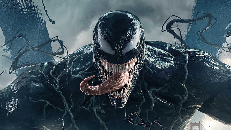 Venom Movie 2018 Official Poster, venom-movie, venom, movies, 2018-movies, poster, HD wallpaper
