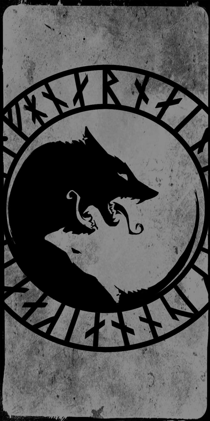 Viking wolf, mythology, valhalla, HD phone wallpaper