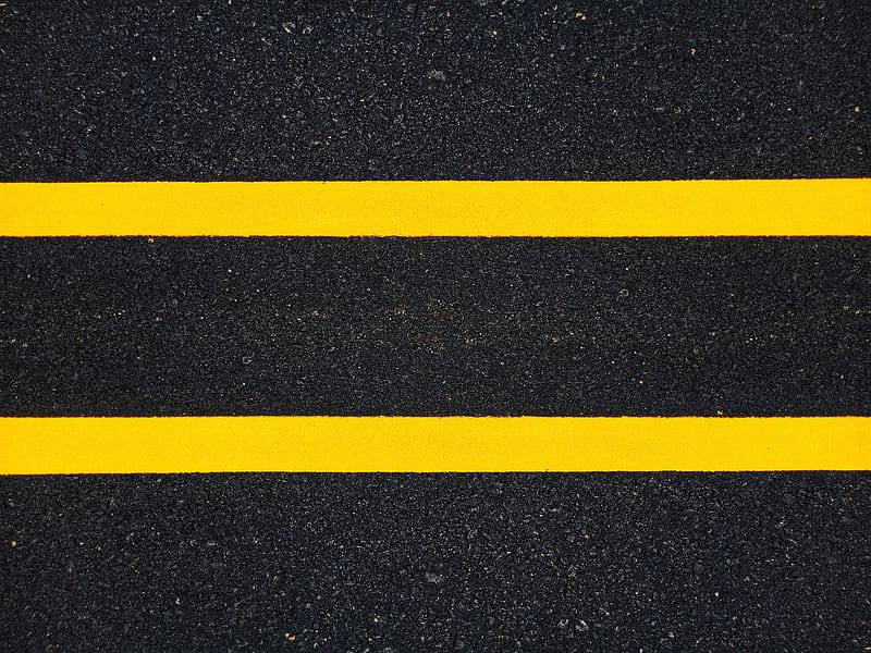 lines, asphalt, marking, stripes, yellow, texture, HD wallpaper