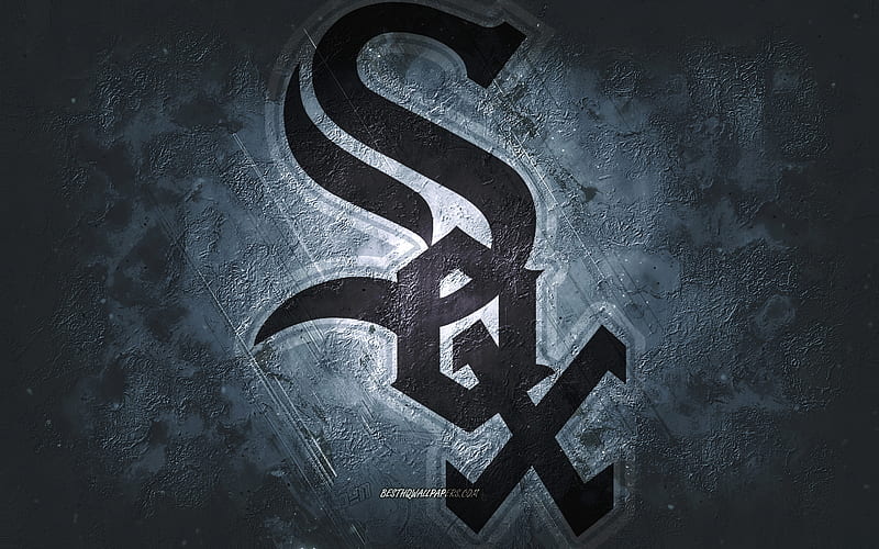 Download Chicago White Sox In Grunge White Wallpaper