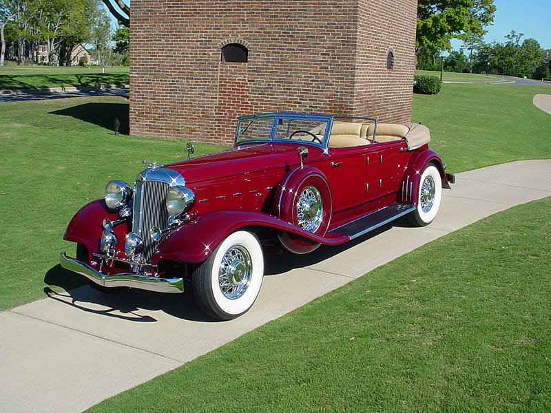 1933 Chrysler Imperial Lebaron, antique, chrysler, imperial, car, classic, lebaron, 1933, HD wallpaper