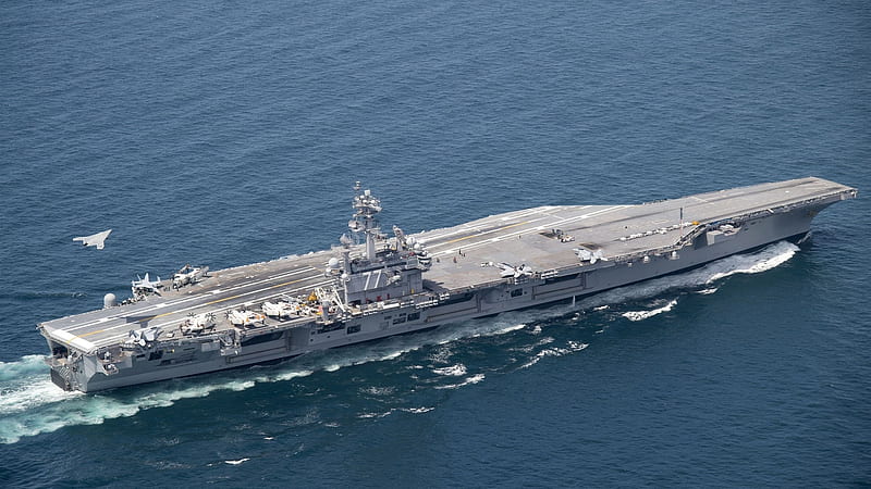 Uss george bush, george, bush, aircraft, carrier, american, navy, HD ...