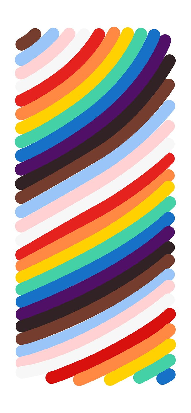 Apple Pride 2021 (White) - Central. iphone neon, iPhone , Apple watch, HD phone wallpaper