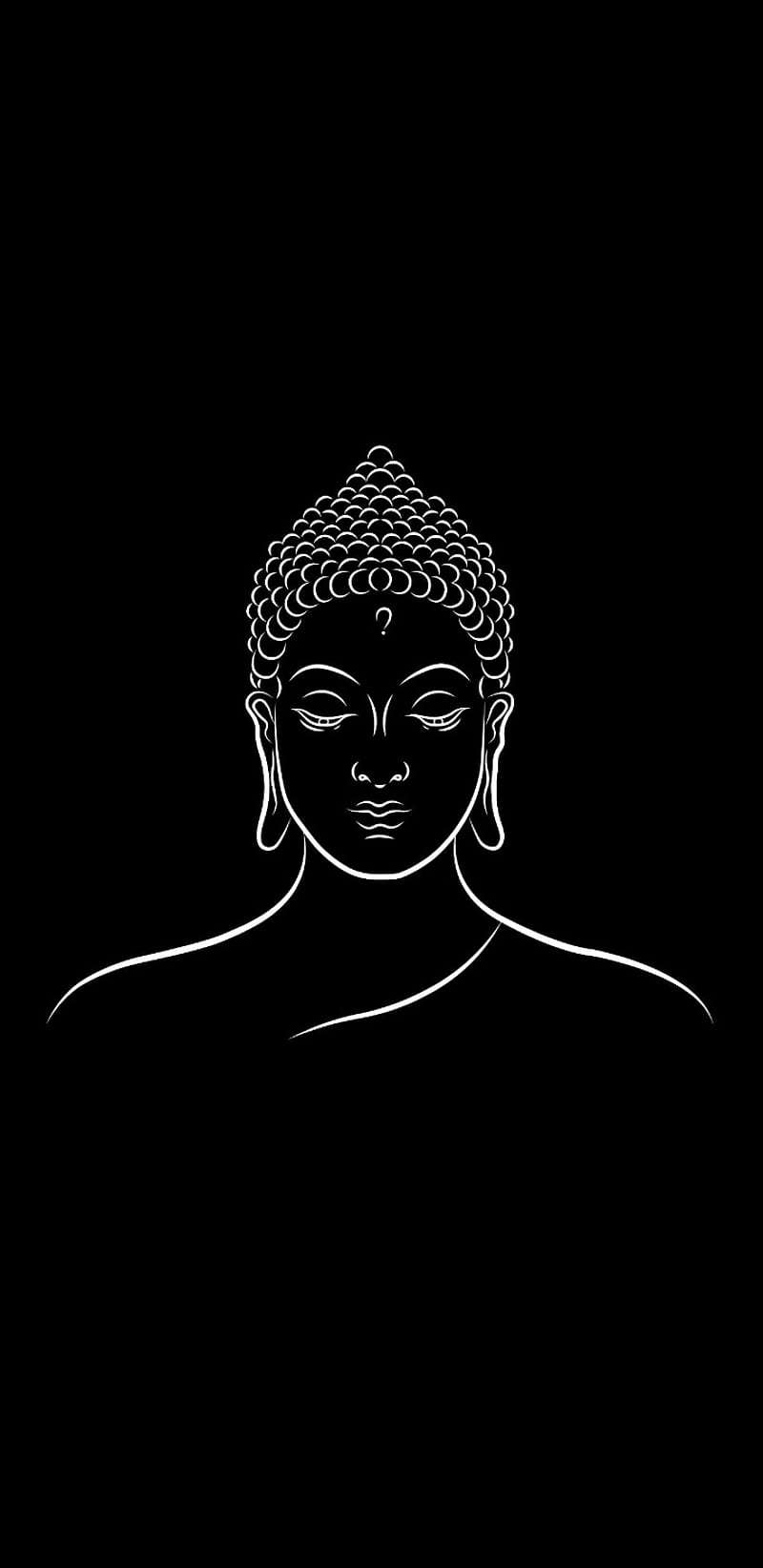 Load Buddha, black, white, HD phone wallpaper | Peakpx