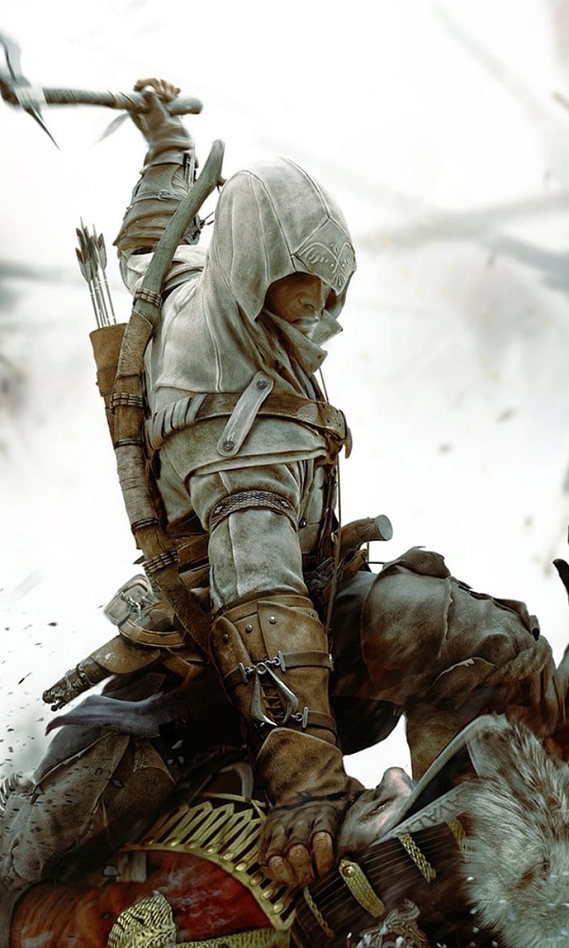 Assassins Creed, 2013, assasin, axe, game, HD phone wallpaper