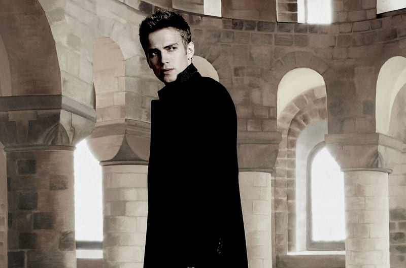 Hayden Christensen, celebrity, models, black coat, bonito, coat, people, handsome, canadian, actors, HD wallpaper