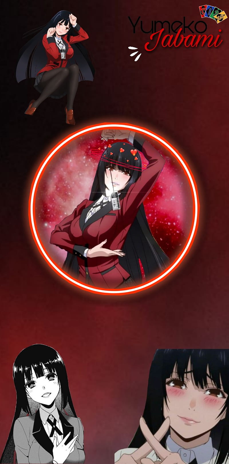 HD wallpaper: Anime, Kakegurui, Yumeko Jabami