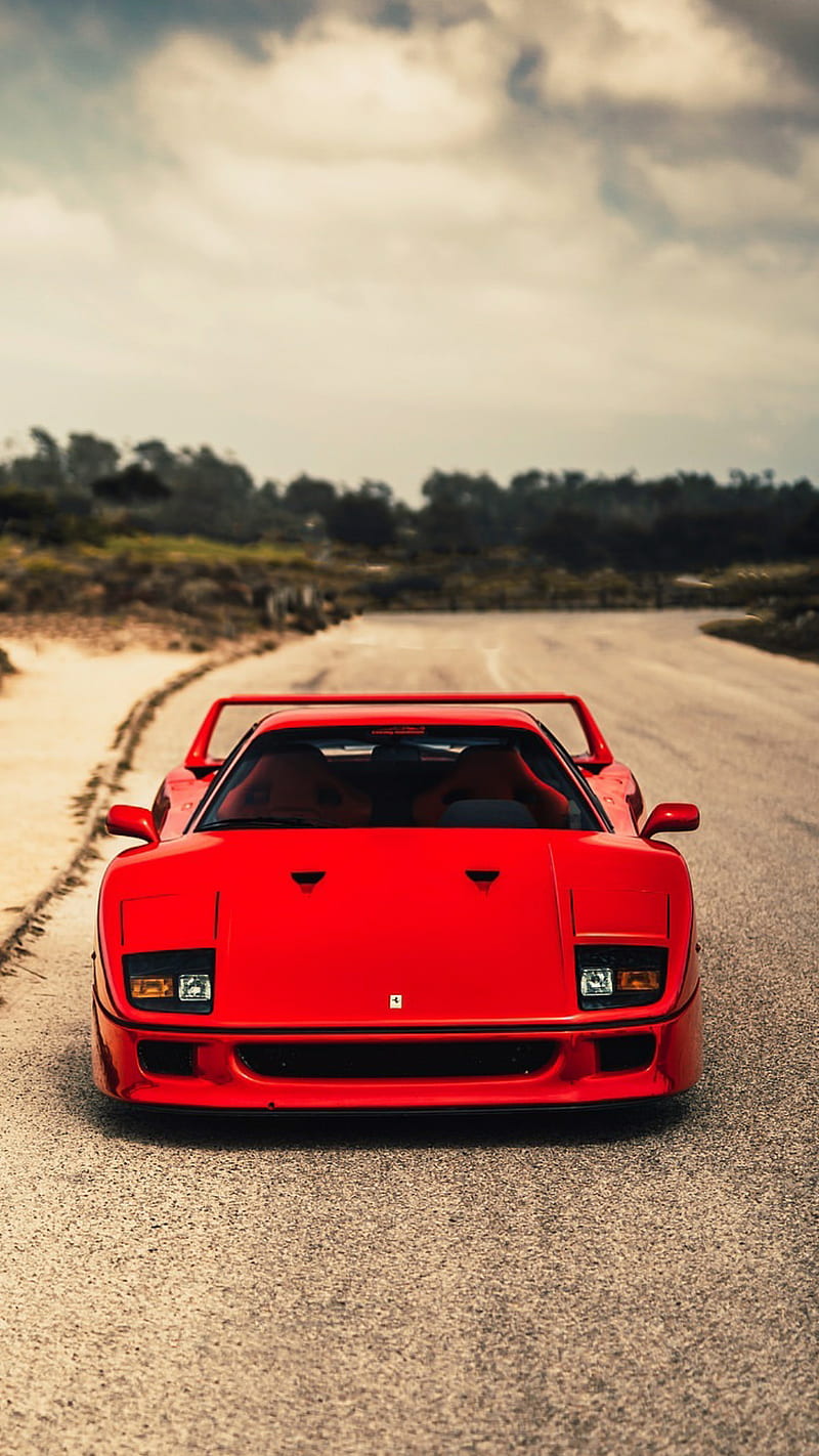 Ferrari F40, red, car, hypercar, supercar, sports, america, classic, HD  phone wallpaper | Peakpx