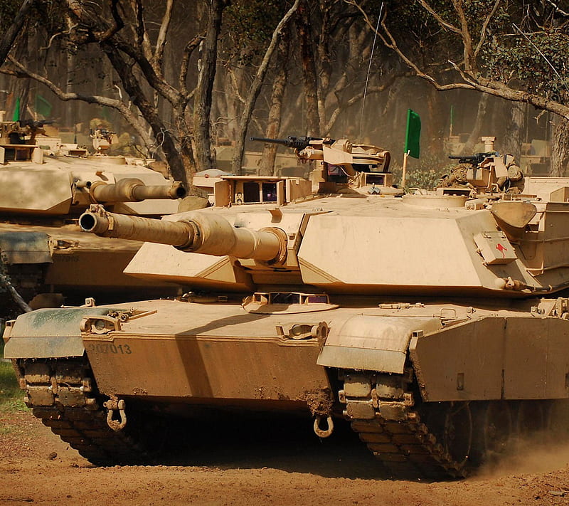 M1 Abrams, army, desert, military, tank, guerra, weapon, HD wallpaper