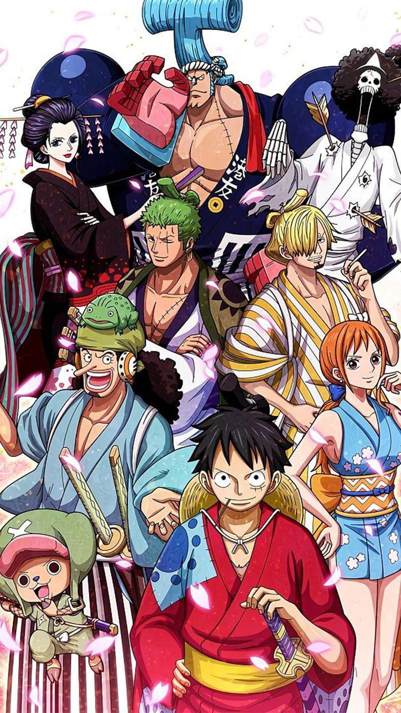 One Piece, Franky, Sanji, Wano, Anime, Luffy, Ussop, Zoro, Nami, Brook,  Chopper, HD phone wallpaper | Peakpx