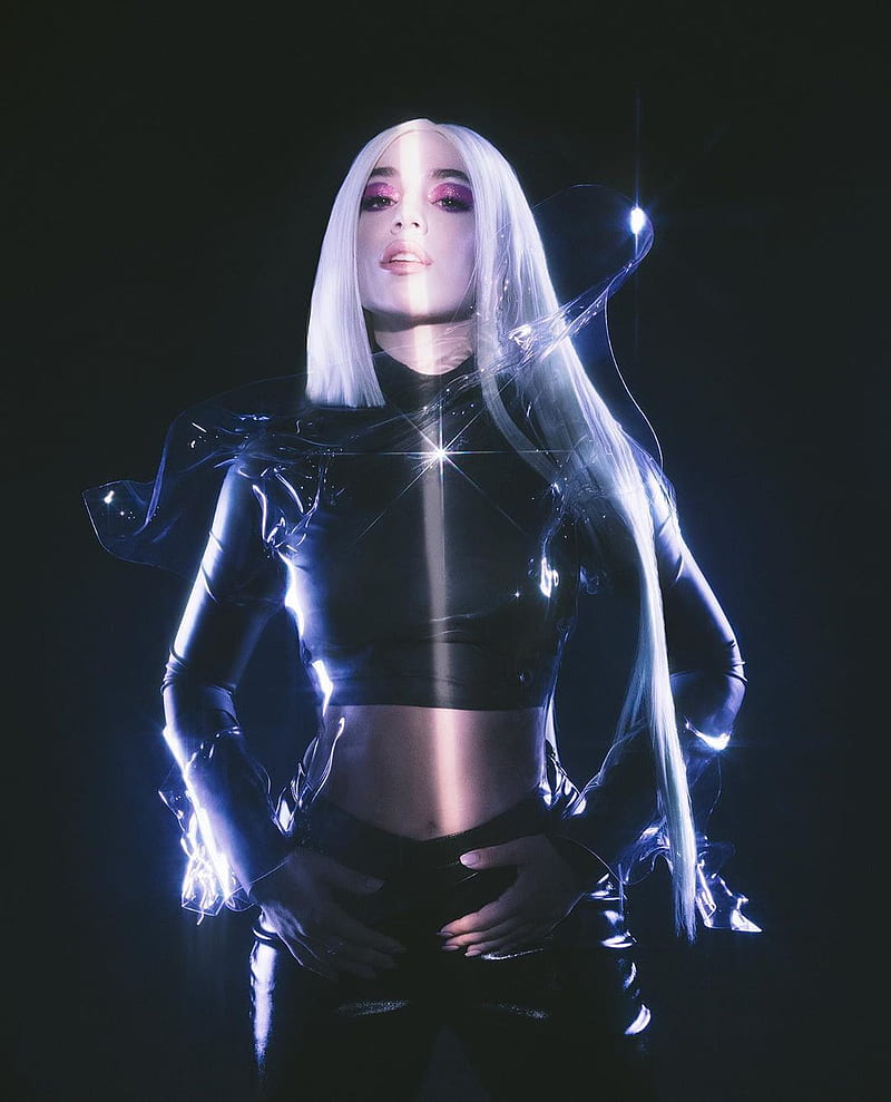 Ava Max, albania, black, kings and queens, singer, usa, HD phone wallpaper