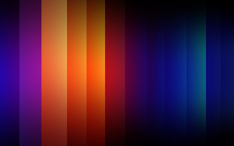 colorful lines, abstract art, dark backgrounds, creative, lines, background with lines, HD wallpaper