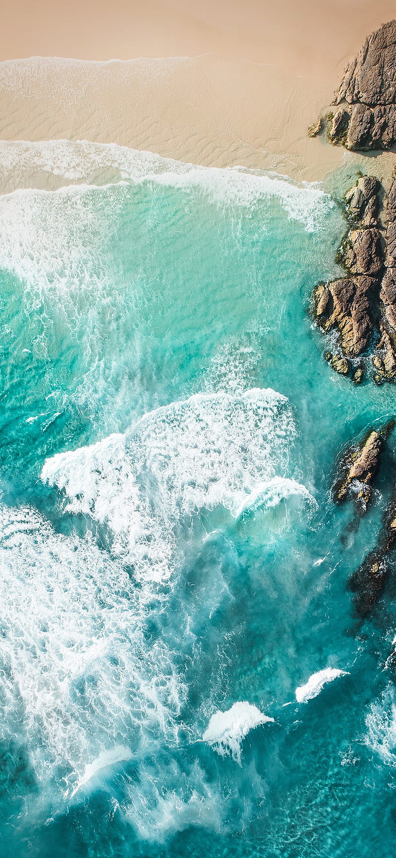 ZenFone 6, beaches, ocean, HD phone wallpaper