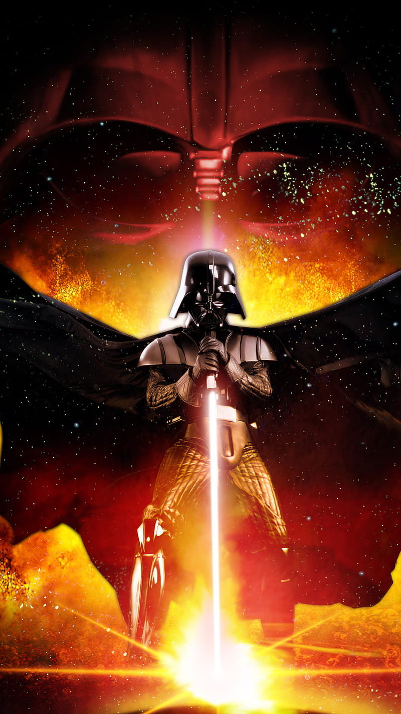 Darth Vader , poster, movies, star wars, darth vader, hollywood, HD phone wallpaper