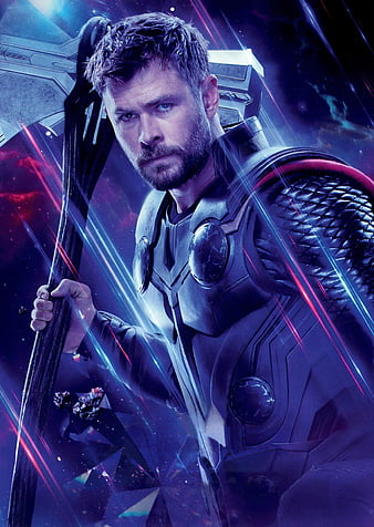 Thor in Avengers Endgame, HD phone wallpaper