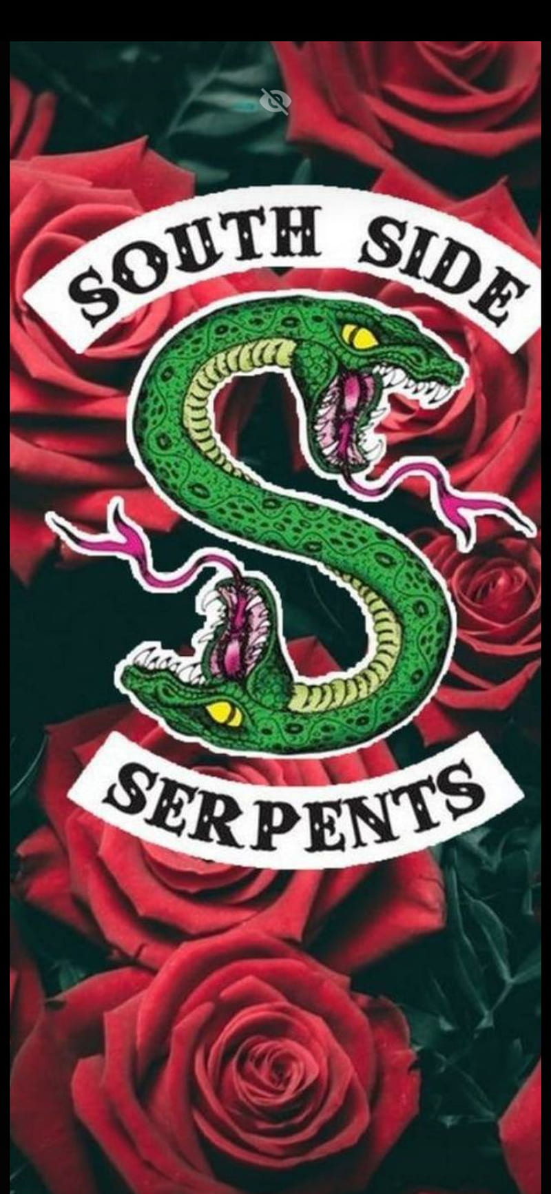 Southside Serpents , logo, serpents southside roses, HD phone wallpaper