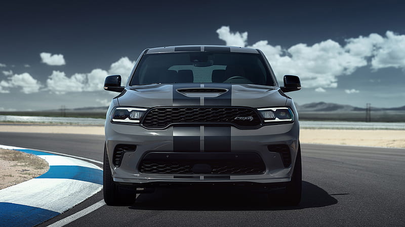 2021 Dodge Durango SRT Hellcat, Supercharged, SUV, V8, car, HD wallpaper