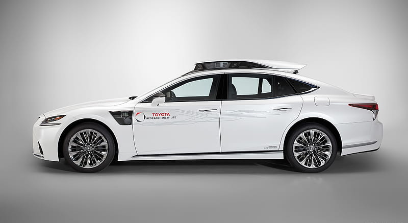 2019 Lexus LS TRI-P4 Autonomous Vehicle - Side , car, HD wallpaper