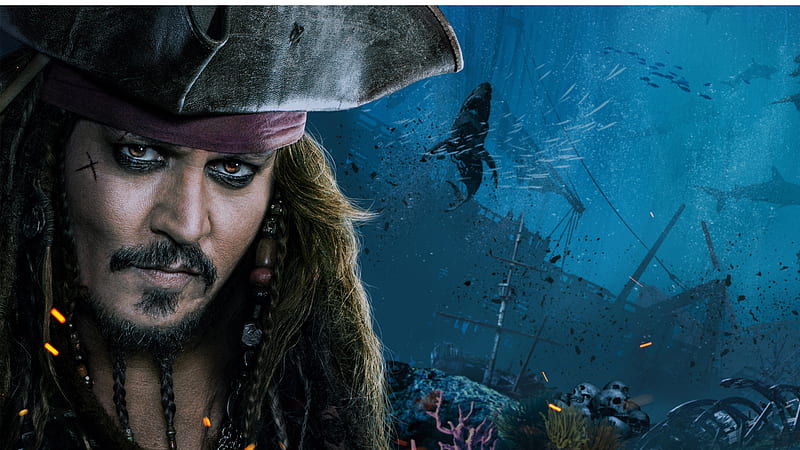Jack Sparrow Pirates Of The Caribbean Dead Men Tell No Tales , pirates-of-the-caribbean-dead-men-tell-no-tales, pirates-of-the-caribbean, 2017-movies, HD wallpaper