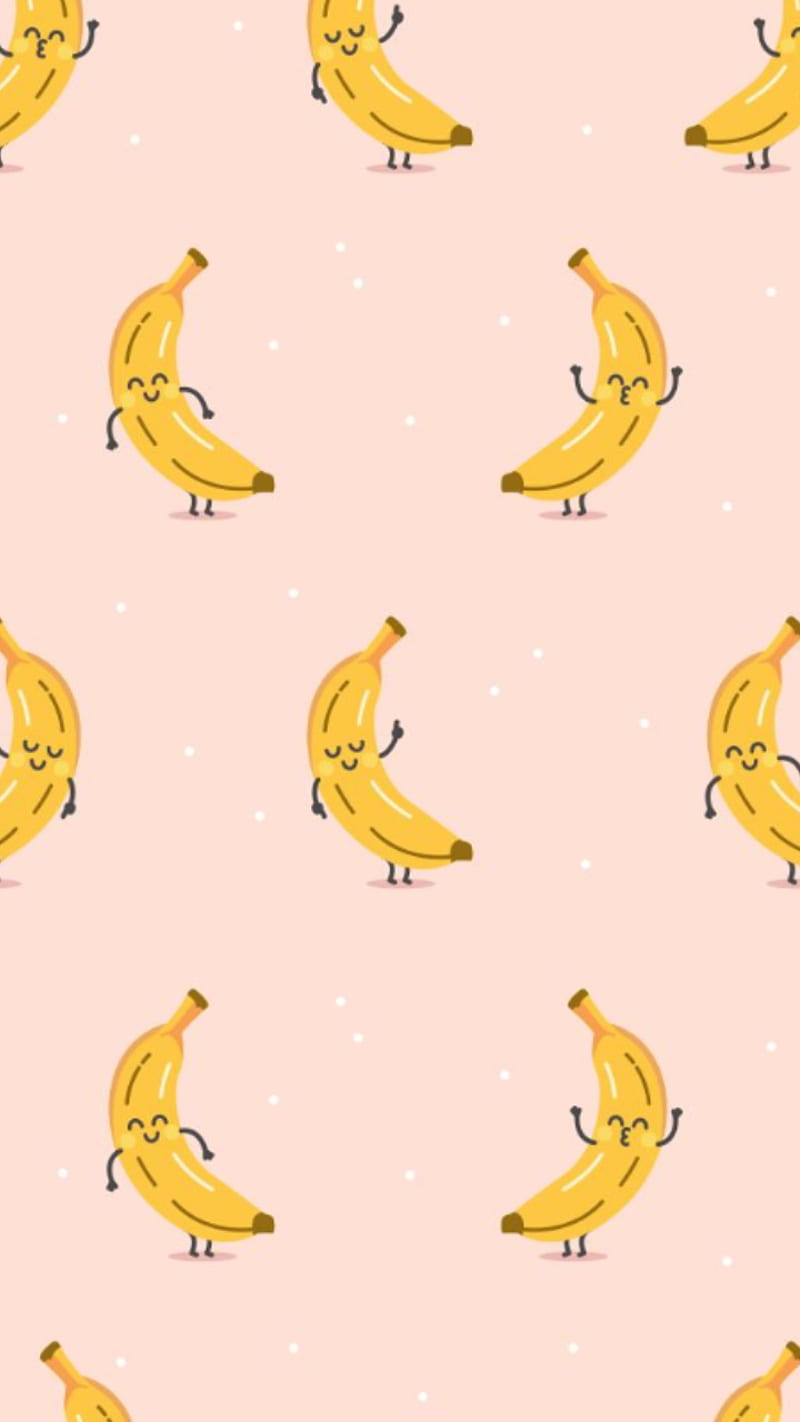 Banana, banana pattern, bananas, cute, pattern, patterns, HD phone ...