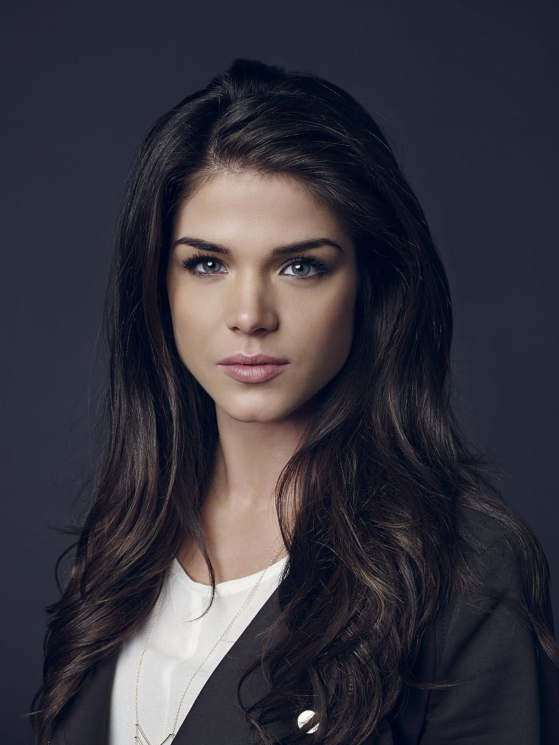 Marie Avgeropoulos, The 100, actress, women, closed mouth, Canadian, dark hair, portrait, Octavia, young woman, Maria, Canadian Women, HD phone wallpaper