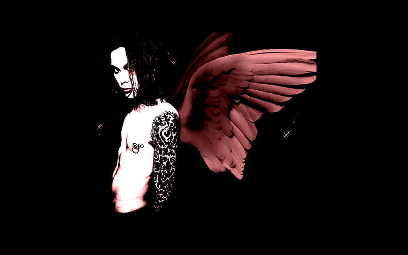 Dark Angel Ville, ville, him, dark wings, angel, HD wallpaper