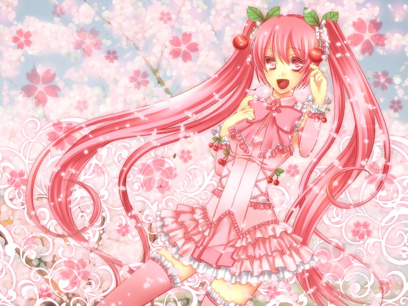 Sakura Miku, anime, đẹp: Với bộ trang phục tuyệt đẹp và nụ cười thánh thiện, Sakura Miku sẽ khiến bạn say đắm trước nét đẹp anime đầy sức hút. Hãy xem và cảm nhận!