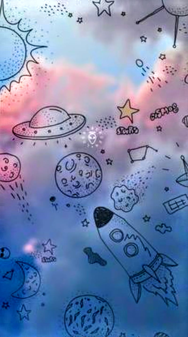 1366x768px, 720P free download | Galaxy, cotton candy, planets, space ...