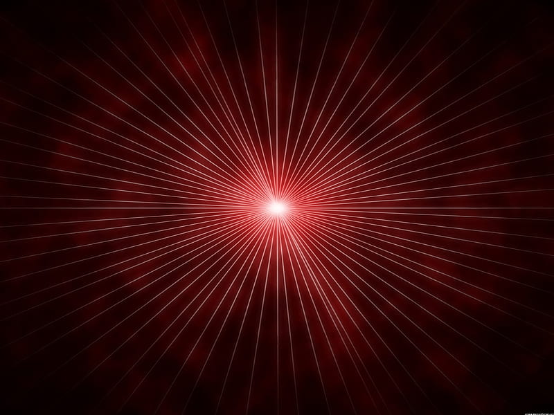 shine, rays, scattering, red, bright, HD wallpaper