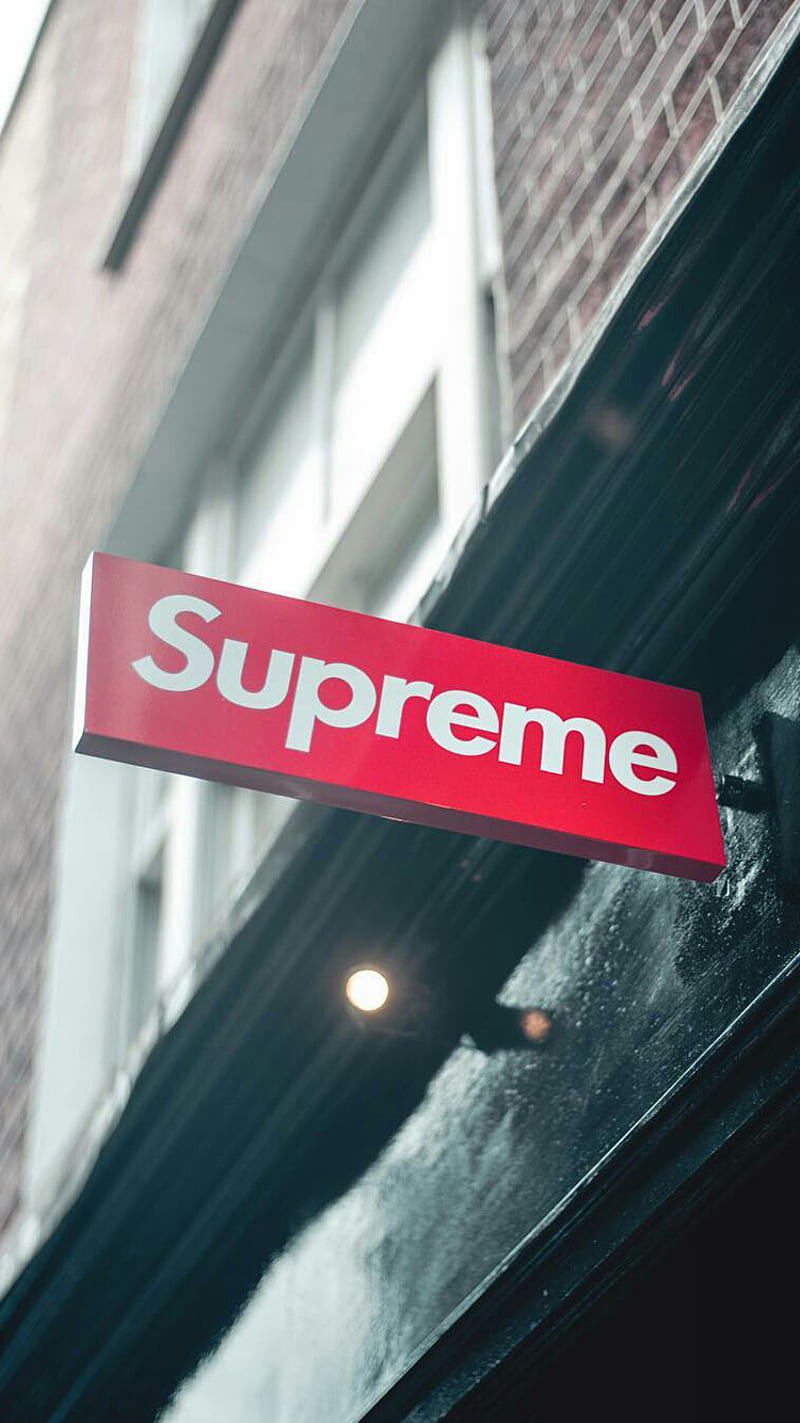 Supreme, brand, clothing, logo, skateboarding, HD phone wallpaper