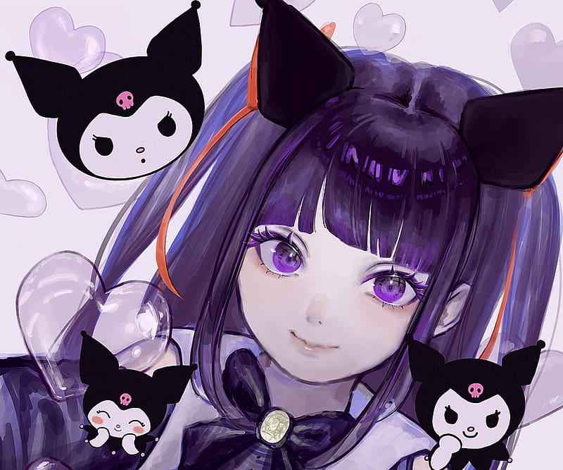 Kuromi Anime Girl | TikTok