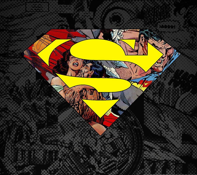 Superman Logo, 2160x1920, HD wallpaper