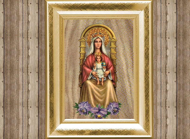 Our Lady of Coromoto, Virgin, Mary, Marian Invocations, Jesus Mother, HD wallpaper