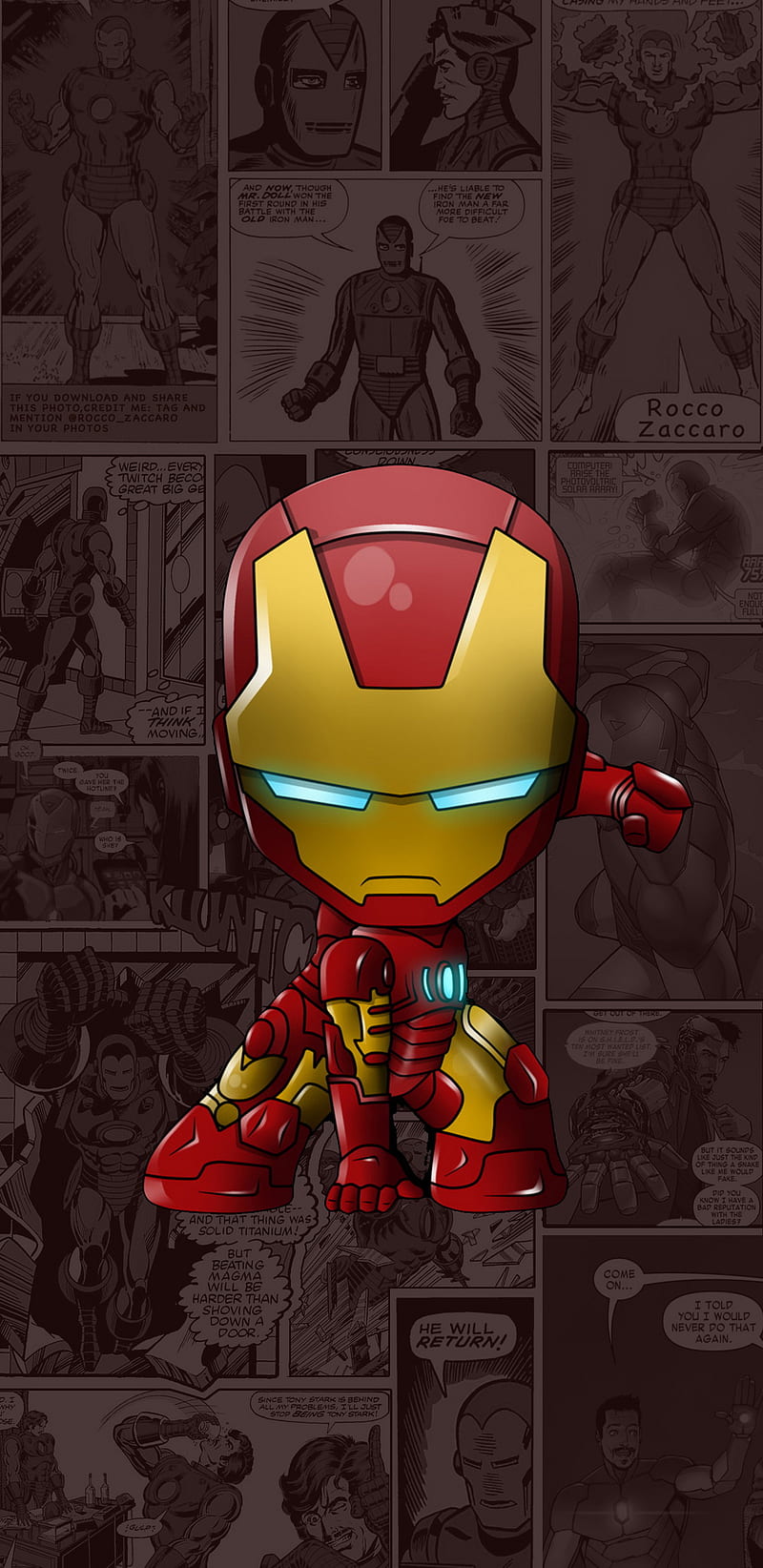 IronMan, super, movie, art hero, HD phone wallpaper