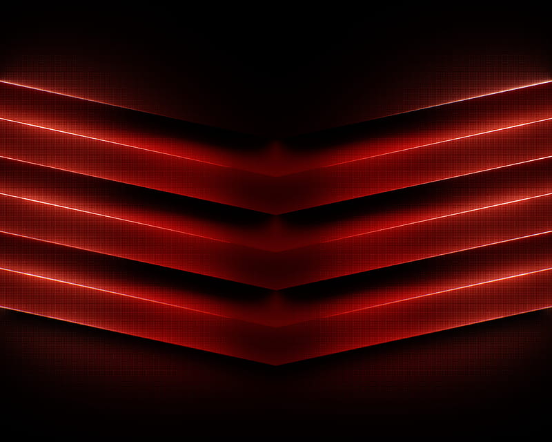 Lines, red, glow, dark, black, HD wallpaper | Peakpx