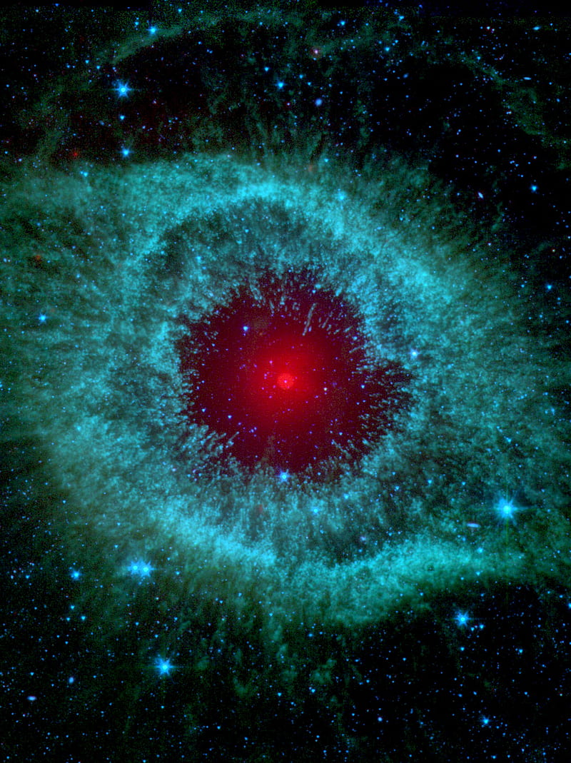 Helix Nebula, space, stars, universe, HD phone wallpaper