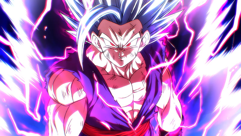 Gohan ssj2 rage, dragon ball, goku, son gohan, son goku, HD phone